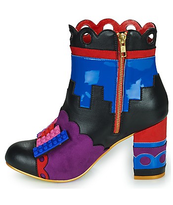 Bottines femmes Irregular Choice BUILDING LOVE Noir