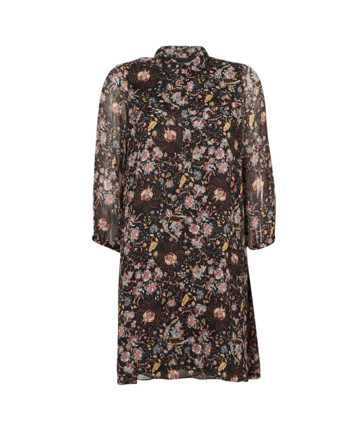 Robe courte femmes Ikks BOTELA Multicolore