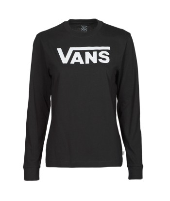 T-shirt femmes Vans FLYING V CLASSIC LS BF Noir