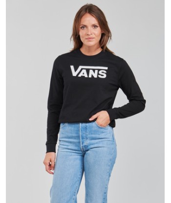 T-shirt femmes Vans FLYING V CLASSIC LS BF Noir