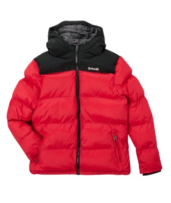 Doudounes enfants garcons Schott UTAH 2 Rouge