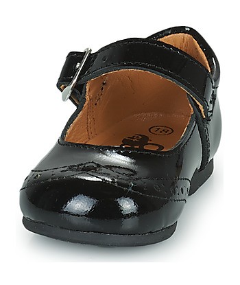 Ballerines enfant filles Citrouille et Compagnie PULLO Noir