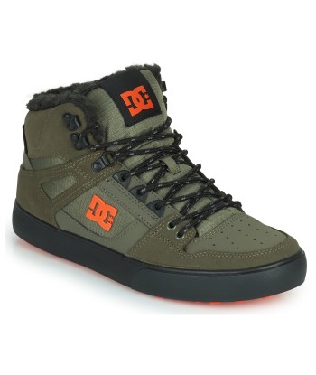 Baskets montantes hommes DC Shoes PURE HIGH-TOP WC WNT Kaki