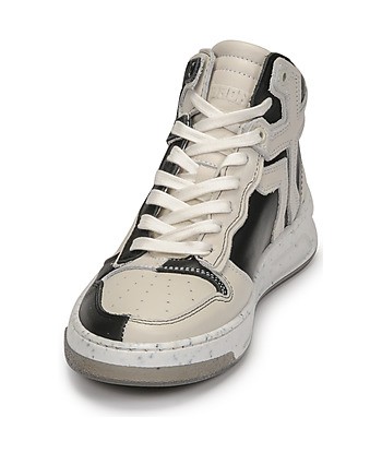 Baskets montantes femmes Bronx OLD COSMO Blanc