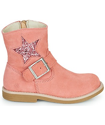 Boots enfant filles Citrouille et Compagnie POUDRE Rose