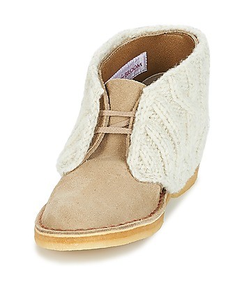 Boots femmes Clarks DESERT BOOT Marron