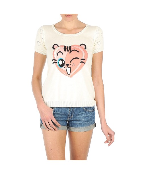 T-shirt femmes Manoush TEE SHIRT VALENTINE Blanc
