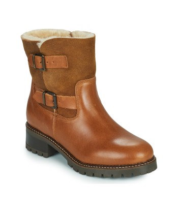 Bottines femmes Maison Minelli LEILA Marron
