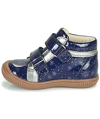 Baskets montantes enfant filles GBB EDEA Bleu