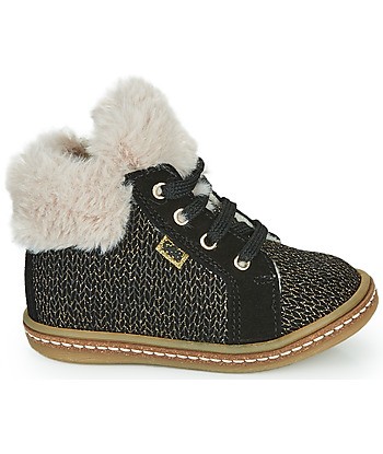 Baskets montantes enfant filles GBB JUNA Noir