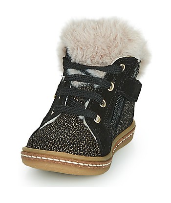 Baskets montantes enfant filles GBB JUNA Noir