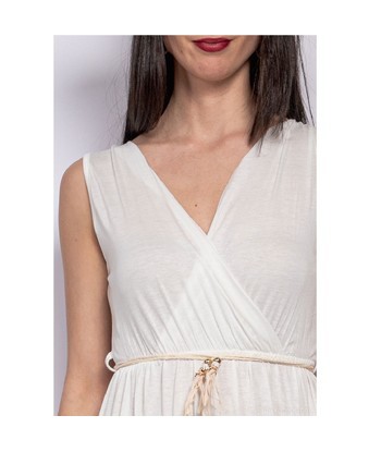 Robe femmes Fashion brands 18657-BLANC Blanc