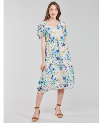 Robe femmes Vero Moda VMJASMINE Beige