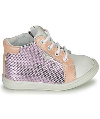 Baskets montantes enfant filles GBB FAMIA Rose