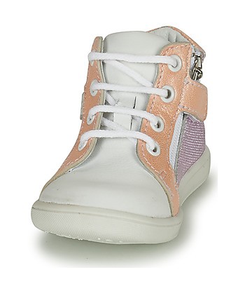 Baskets montantes enfant filles GBB FAMIA Rose
