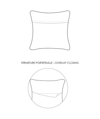 Housses de coussins Vivaraise MAIA Vert