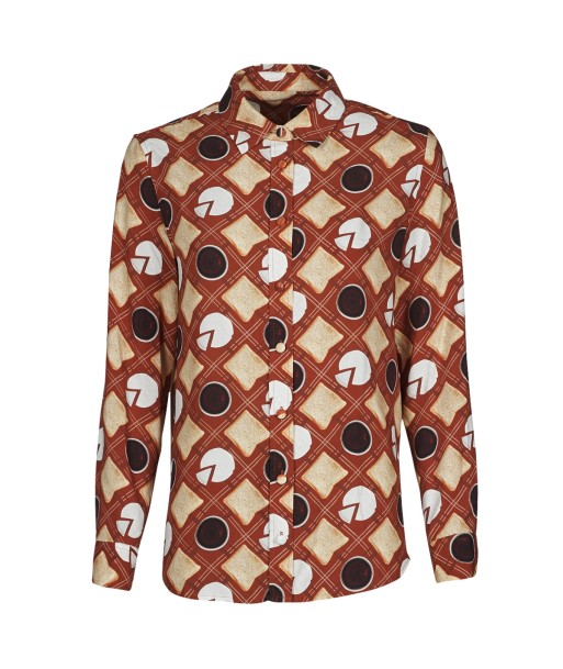 Chemise femmes Soi Paris x Spartoo PICNIC Marron