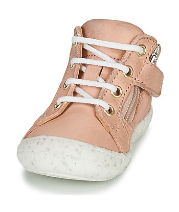 Baskets montantes enfant filles GBB AGETTA FLEX Rose
