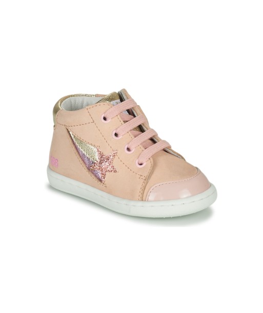 Baskets montantes enfant filles GBB ALENA FLEX Rose