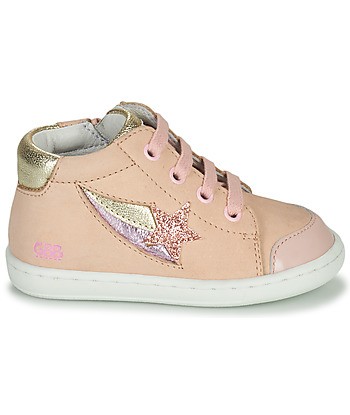Baskets montantes enfant filles GBB ALENA FLEX Rose
