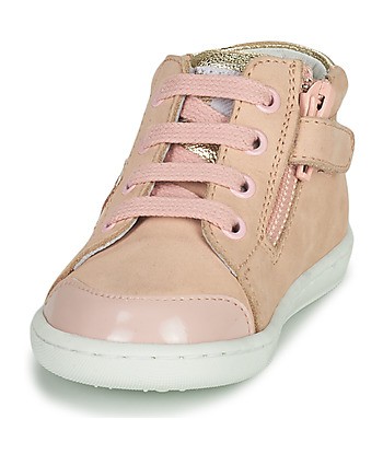 Baskets montantes enfant filles GBB ALENA FLEX Rose