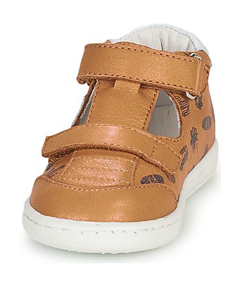 Baskets montantes enfant garcons GBB SAMBO FLEX Marron