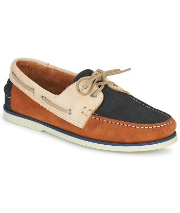 Chaussures bateau hommes Pellet VENDEE Beige