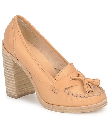Chaussures escarpins femmes Swedish hasbeens TASSEL LOAFER Beige