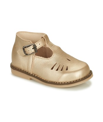 Ballerines enfant filles Little Mary SURPRISE Doré