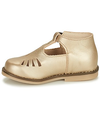 Ballerines enfant filles Little Mary SURPRISE Doré
