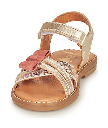 Sandales enfant filles Little Mary CONSTANCE Doré