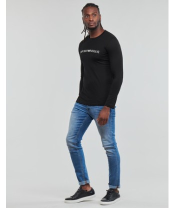 T-shirt hommes Emporio Armani 8N1TN8 Noir
