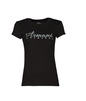 T-shirt femmes Armani Exchange 8NYT91 Noir