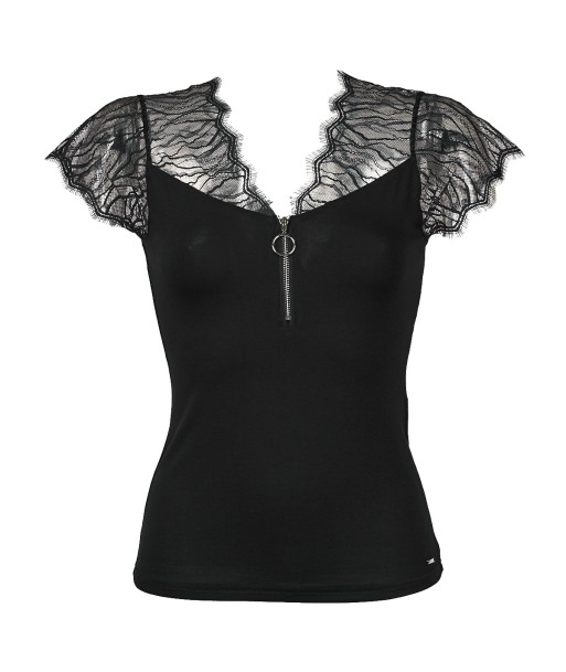 T-shirt femmes Morgan DADA Noir