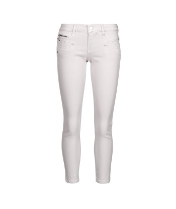 Pantalon femmes Freeman T.Porter ALEXA CROPPED NEW MAGIC COLOR Blanc