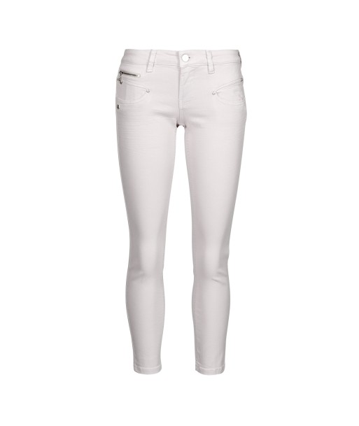Pantalon femmes Freeman T.Porter ALEXA CROPPED NEW MAGIC COLOR Blanc