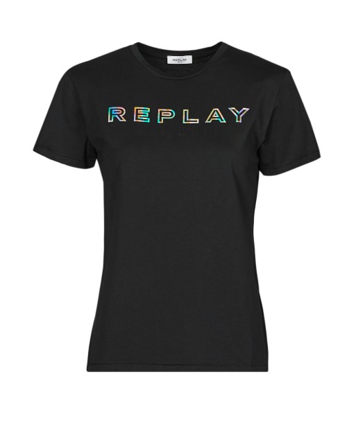 T-shirt femmes Replay W3318C Noir