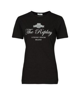 T-shirt femmes Replay W3572A Noir