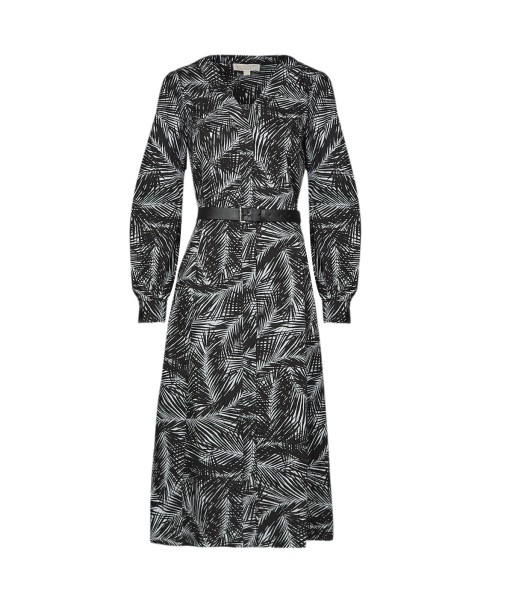 Robe femmes MICHAEL Michael Kors SONORAN PALM KATE DRS Noir