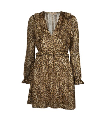 Robe courte femmes Moony Mood PORISU Marron