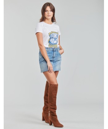 T-shirt femmes Yurban RIVERDALE PIDREUX Blanc