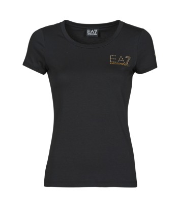T-shirt femmes Emporio Armani EA7 TROLOPA Noir
