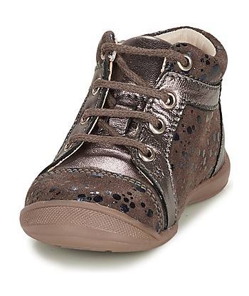 Boots enfant filles GBB OMANE Marron