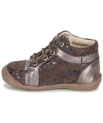 Boots enfant filles GBB OMANE Marron