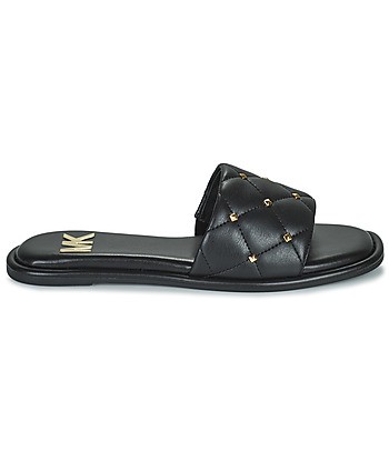 Mules femmes MICHAEL Michael Kors HAYWORTH SLIDE Noir