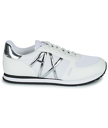 Baskets basses femmes Armani Exchange XDX031-XV137 Blanc
