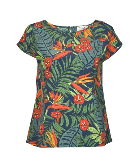 Blouses femmes Molly Bracken P1477CAE Multicolore