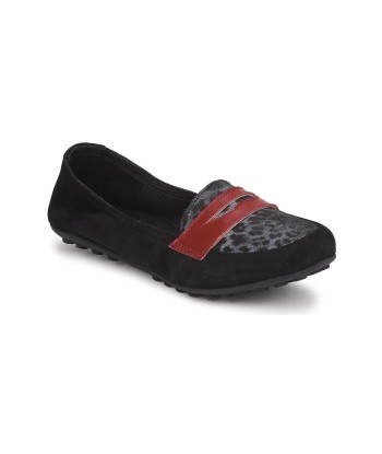 Mocassins enfant filles Mod'8 CELEMOC JUNIOR Noir