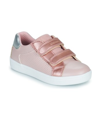 Baskets basses enfant filles Geox J DJROCK GIRL D Rose