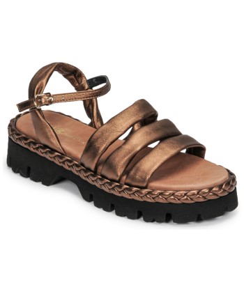 Sandales femmes Fru.it 7445-100-BRONZO Doré